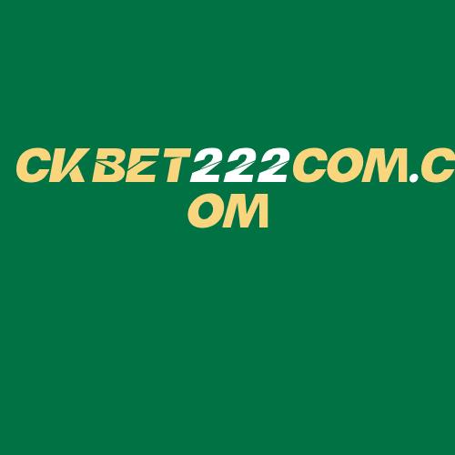 Logo da CKBET222COM